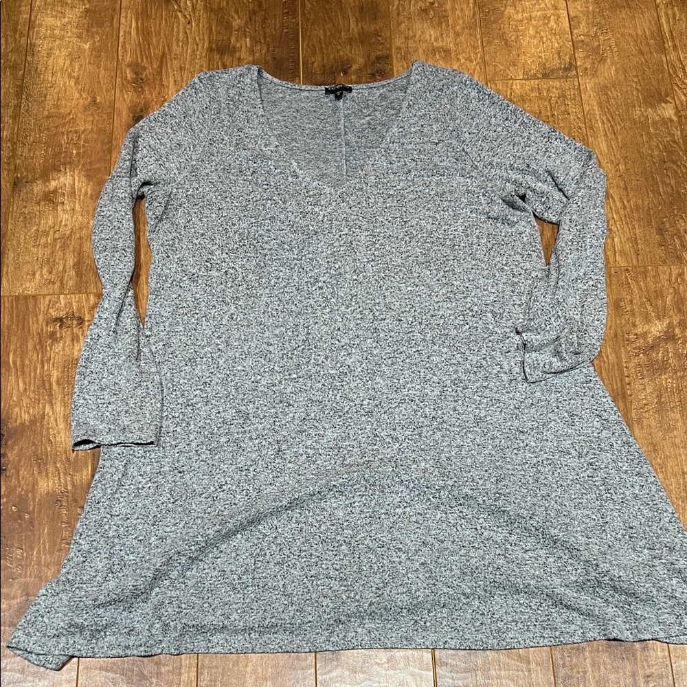 Gray Women's Sweater Dress